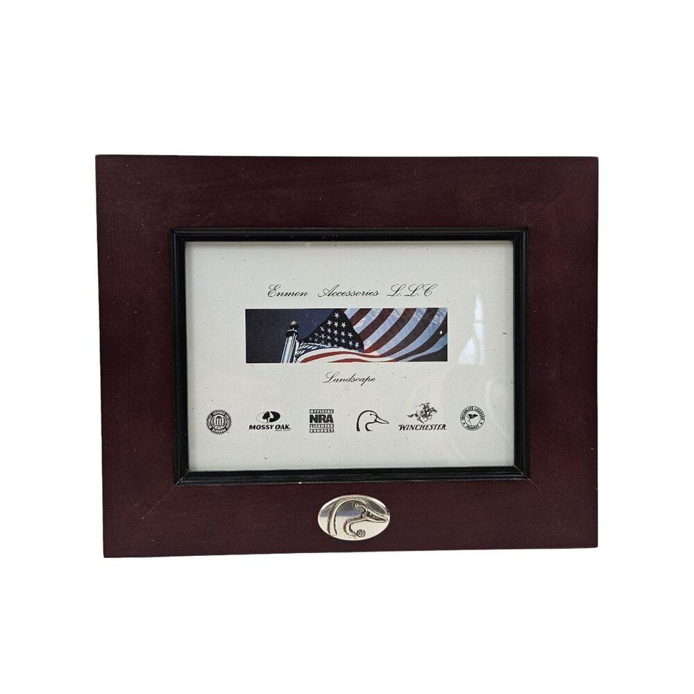Enmon Accessories Picture Frame Ducks Unlimited 5x7 Landscape Photo Medallion